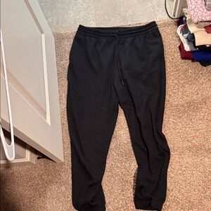 YITTY Black Men's Jogger Sweatpants with Drawstring